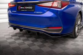 Maxton Design Achtersplitter (met verticale stangen) Lexus ES F Sport Mk7