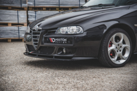 Maxton Design VOORSPLITTER ALFA ROMEO 156 FACELIFT Gloss Black