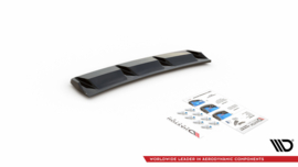 Maxton Design CENTRALE ACHTERSPLITTER VOOR AUDI S3 SEDAN 8Y