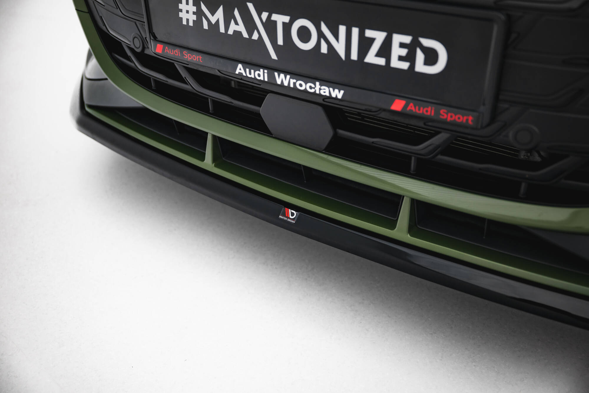 Maxton Design Frontsplitter V.2 Audi S3 Sportback / A3 S-line Sportback 8Y Facelift