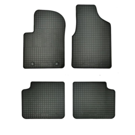 Rubber matten passend voor Ford Ka II 2008-2012 (4-delig + montagesysteem)
