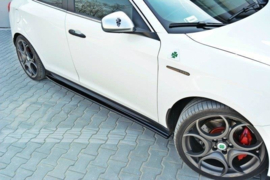 Maxton Design SIDE SKIRTS DIFFUSERS V.1 ALFA ROMEO GIULIETTA Gloss Black