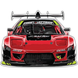 Simoni Racing Sticker 'Time Attack' - 72x53mm