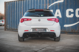 Maxton Design ACHTERPANEEL ALFA ROMEO GIULIETTA FACELIFT (VERSIE MET ENKELE UITLAAT) Gloss Black