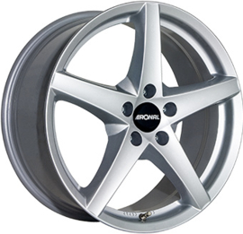 RONAL R41 17inch 8,0j  5/112 ET35 Naaf 76mm Zilver