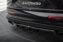 Maxton Design Achtersplitter (met verticale stangen) Audi SQ7 Mk2