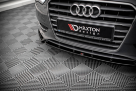 Maxton Design VOORSPLITTER AUDI A3 SPORTBACK 8V Gloss Black