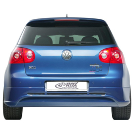 Achterskirt passend voor Volkswagen Golf V 2003-2008 (zonder uitlaatuitsparingen) (ABS)