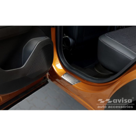 RVS Instaplijsten passend voor Renault Captur II 2020- 'Lines' - 4-delig