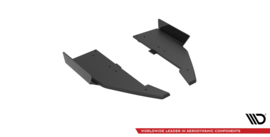 Maxton Design Street Pro Achterzijde Splitters + Flaps Mercedes-AMG C63 Sedan / Estate W205 Facelift