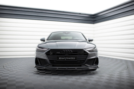 Maxton Design Frontsplitter V.2 Audi A7 S-Line C8 / S7 C8 / C8 Facelift / S7 Facelift