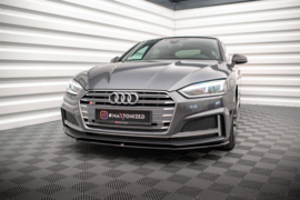 Maxton Design VOORSPLITTER V.2 AUDI S5 / A5 S-LINE F5 COUPÉ / SPORTBACK Gloss Black