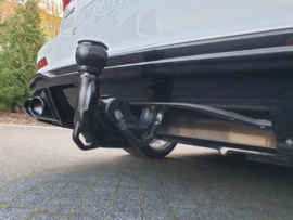 Maxton Design Achterspoiler + Uitlaat Eindstukken Imitatie Audi S6 / A6 S-Line C8