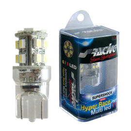 Simoni Racing T10 12+3-LED 'Hyper Multi' Lampen - Superwhite - Set à 2 stuks