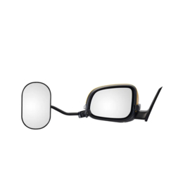 Set Emuk Caravanspiegels passend voor Volvo C30 2006-2012/C70 2009-2013/S40 2007-2012/V50 2007-2012/S60 2010-2018/V60 2010-2018/S80 2006-/V40 2012-/V70 II R AWD 2003-2007/V70 III 2007-2016