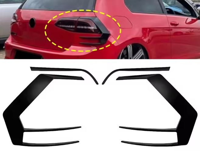 Achterlicht Spoilers Vw Golf 7 7.5 MK7 MK7.5 GTI R GTD R400 2012-2020
