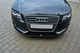 Maxton Design VOORSPLITTER V.2 AUDI A4 B8 Gloss Black