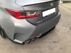 Maxton Design ACHTERZIJDE SPLITTERS Lexus Rc