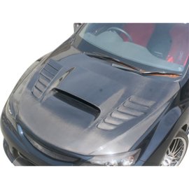 Chargespeed Motorkap passend voor Subaru Impreza WRX STi 2008- + Luchtinlaten (FRP)