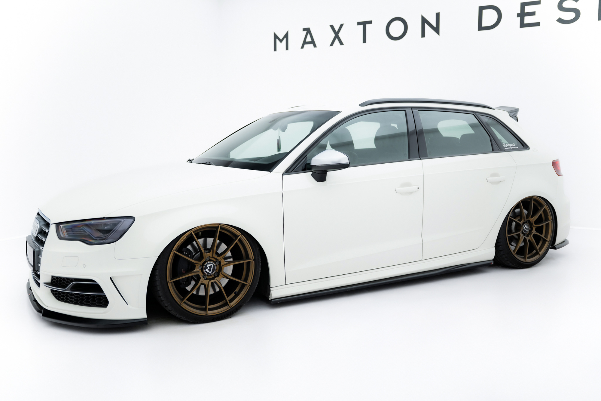 Maxton Design SIDESKIRTS DIFFUSERS AUDI S3 / A3 S-LINE SPORTBACK 8V