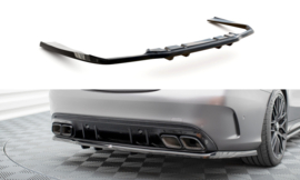 Maxton Design Achtersplitter (met verticale stangen) Mercedes-AMG C63 Sedan / Estate W205 Facelift