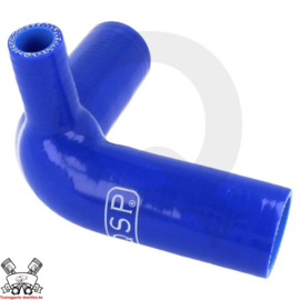 Silicone T-bocht 90° - 32mm (Met 19mm aansluiting) Blauw