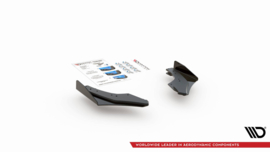 Maxton Design Street Pro Achterzijde Splitters + Flaps Volkswagen Golf GTI Clubsport Mk8