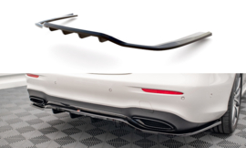 Maxton Design Achtersplitter (met verticale spijlen) Mercedes-Benz E AMG-Line Sedan W213 Facelift