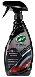Turtle Wax 53746 Hybrid Solutions Graphene Acrylic Tyre Shine Spray Coating 680ml