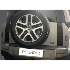 ABS Achterbumper beschermlijst passend voor Land Rover Defender 2020- Zwart