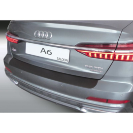 ABS Achterbumper beschermlijst passend voor Audi A6 (C8) Sedan 06/2018- Zwart
