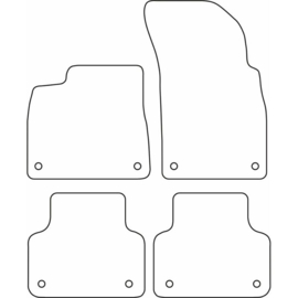 Automatten passend voor Audi Q7 2015-