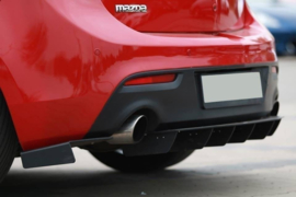 Maxton Design ACHTERZIJDE SPLITTERS MAZDA 3 MK2 MPS