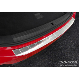 RVS Achterbumperprotector passend voor Audi Q3 II Sportback 2019- incl. RS 'Ribs'