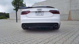 Maxton Design ACHTERZIJSPLITTER AUDI A5 S-LINE 8T FL COUPÉ Gloss Black
