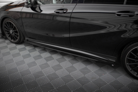Maxton Design Street Pro Sideskirts Diffusers + Flaps Mercedes-Benz A AMG-Line W176 Facelift
