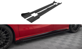 Maxton Design Street Pro Zijskirts Diffusers + Flaps Mercedes-Benz A 45 AMG W176 Facelift