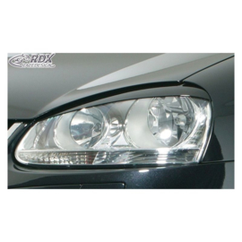 Koplampspoilers passend voor Volkswagen Golf V 2003-2008 & Jetta 2005-2010 (ABS)