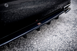 Maxton Design Achtersplitter (met verticale stangen) Leuxs LS Mk4 Facelift