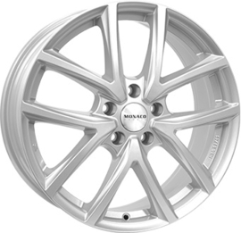 MONACO WHEELS CL2 17inch 7,0j 5/112 ET35 Naaf 70,1mm Zilver