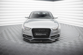 Maxton Design VOORSPLITTER V.1 AUDI S5 / A5 S-LINE 8T FL Gloss Black
