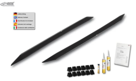 Sideskirts passend voor Volkswagen Caddy 2K Maxi 2004-2020 'Slim' (ABS)