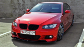 Maxton Design FRONT SPLITTER voor BMW 3 E92 MPACK (PREFACE MODEL past op M Performance splitters)