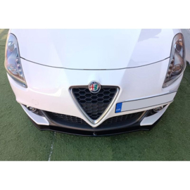 Voorspoiler passend voor Alfa Romeo Giulietta Facelift 2016-2020 (ABS Glanzend zwart)