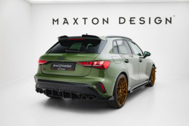 Maxton Design Street Pro-achterdiffuser Audi S3 Sportback 8Y Facelift