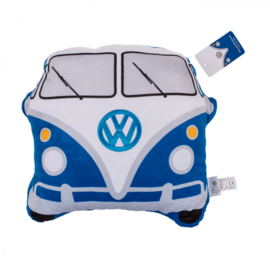 Decoratief Kussens  VW T1-bus blauw