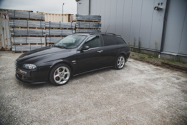 Maxton Design SIDESKIRTS DIFFUSERS ALFA ROMEO 156 FACELIFT Gloss Black