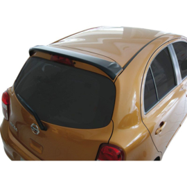 Dakspoiler passend voor Nissan Micra K13 2011-
