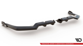 Maxton Design Achtersplitter (met verticale stangen) V.1 + flappen Honda Civic Type-R Mk 11
