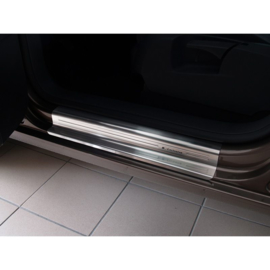 RVS Instaplijsten passend voor Volkswagen Touran 2006-2015 - 'Exclusive' - 4-delig